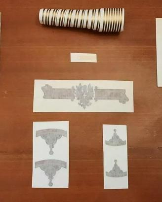 SET COMPLETO DECALS + FILETTI BIANCHI ZAFFIRO '40