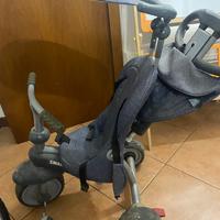 triciclo bambino con guida del genitore