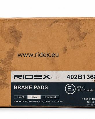 Pastiglie freno RIDEX 402B1368 – Chevrolet, Holden