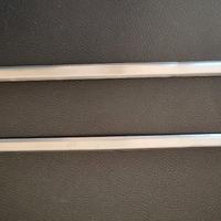 Cornice portatarga anteriore inox