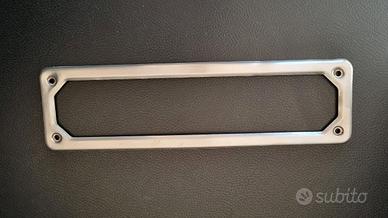 Cornice portatarga anteriore inox