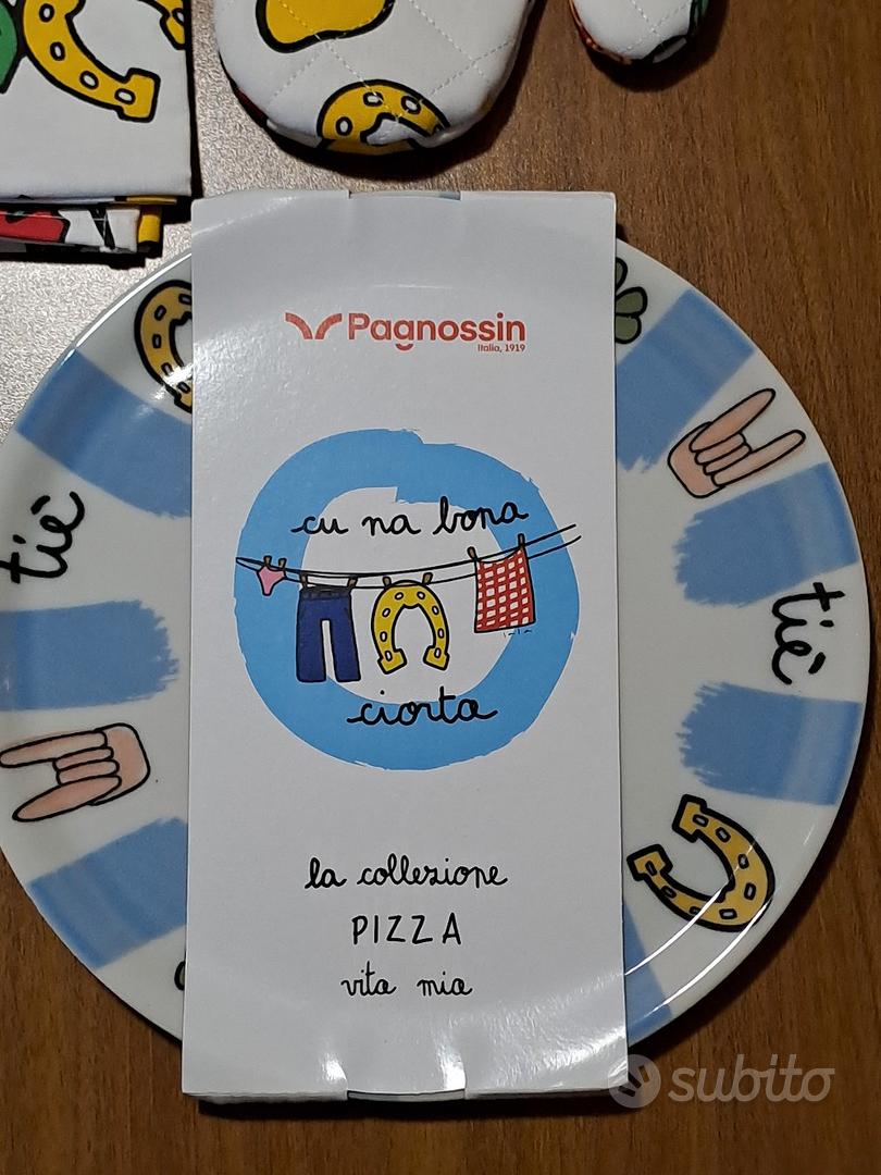 Pizza Vita Mia, Piatto pizza blu