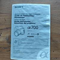Sony DSLR   A - 700