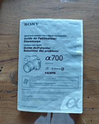 Sony DSLR   A - 700