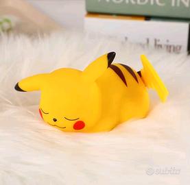 lampada da comodino Pokémon kawaii  10 cm  pikachu