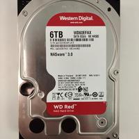 Hard Disk WD 6 TB RED