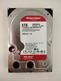 Hard Disk WD 6 TB RED