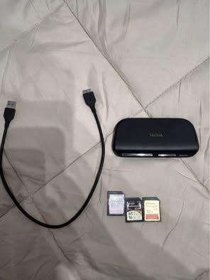 lettore card PRO Reader Sandisk + 3 SDHC