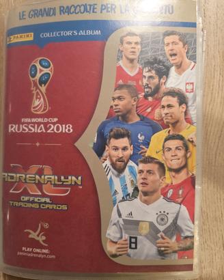 album panini XL adrenalyn fifa world Cup 2018