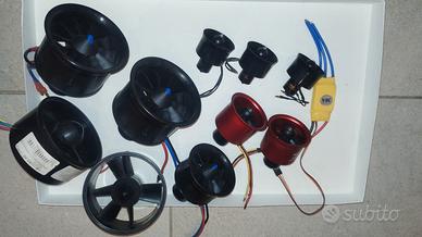 Aeromodellismo ventola intubata brushless edf jet