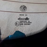 Vetro posteriore gtv alfa romeo 