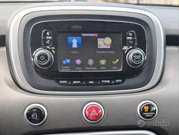 Autoradio DAB Navigatore Fiat 500 X Touchscreen.