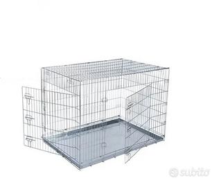 Gabbia per cani XL doppia porta