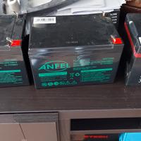 batterie cicliche anfel zetec usate 12 volt 13 ah