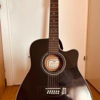 Chitarra acustica elettrificata Yamaha 12 corde
