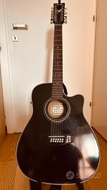 Chitarra acustica elettrificata Yamaha 12 corde