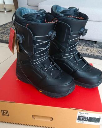 Scarponi snowboard nitro team boa tg. 46 NUOVI