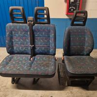 Ducato 230(1994-2001)-Sedili guida e panca 2 posti