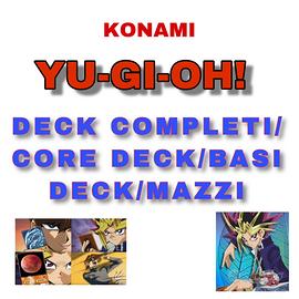 Yu Gi Oh! Deck, Mazzi, Basi, Basette, Accessori