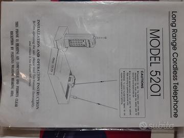 RADIOTELEFONO ANNI 80-90 NUOVO