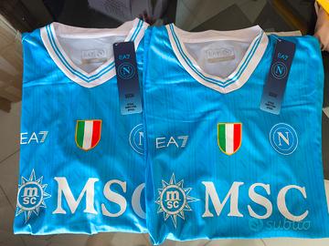 coppia di maglie da calcio Napoli 