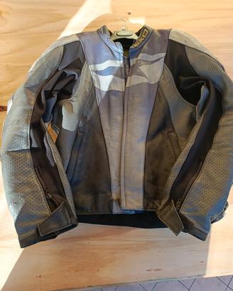 giacca da moto in pelle AXO