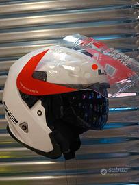 Casco jet LS2 Infinity OF521 in fibra, taglia XXS