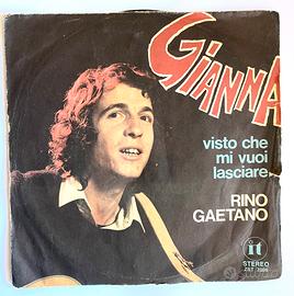 Rino Gaetano - Gianna - vinile 45 giri