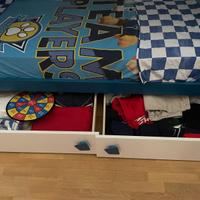 Camera lettto bambini letto castello ed armadio