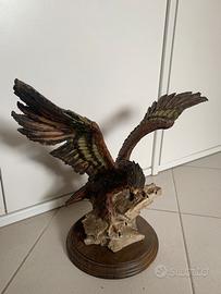Scultura Aquila vintage