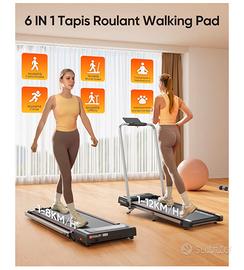 Tapis Roulant Elettrico Pieghevole RUNIMON 6 IN 1