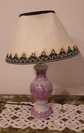Lampada da comodino abat-jour