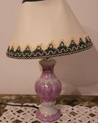 Lampada da comodino abat-jour