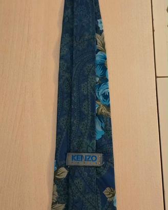 Cravatta Kenzo blu scuro
