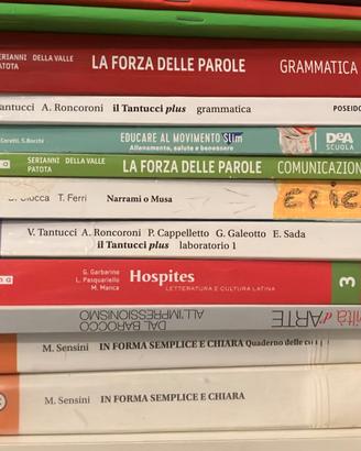 Libri per liceo scientifico/linguistico/classico