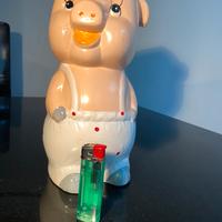 Grande salvadanaioin ceramica vintage