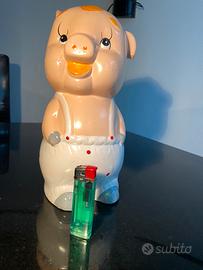 Grande salvadanaioin ceramica vintage