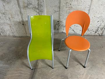 Sedie colorate
