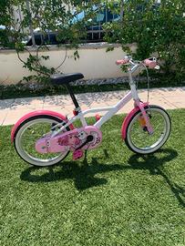 Bici bimba 16 pollici Btwin
