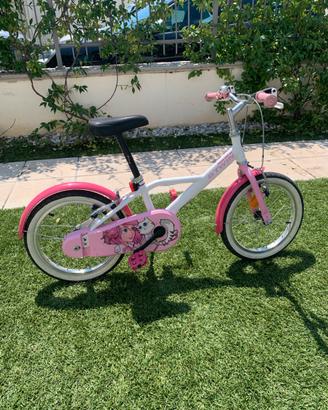 Bici bimba 16 pollici Btwin