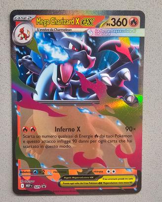 Mega Charizard X Ex promo 029 mep it