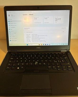 Portatile DELL Latitude 5490 i7