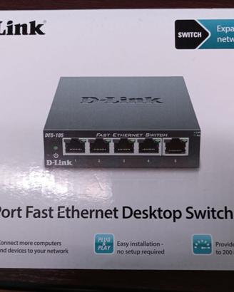 Switch D-Link 5 DES-105