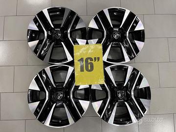 RL127 Cerchi usati originali Peugeot da 16" 4x108
