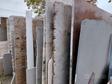 lastre di marmo, pietra, granito