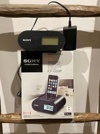 Radiosveglia Sony ICF-C05iP Fm Radio Orologio Dock
