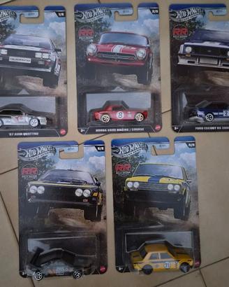 Hot Wheels Silver Series Rally Racers - 5 Auto