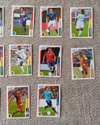 Lot 13 carte figurine Superstart del Calcio Panini