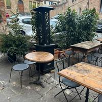 Stufe a fungo riscaldanti a pallet da esterno