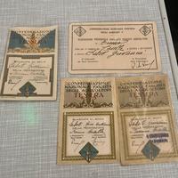 Carte Federazione Fascista